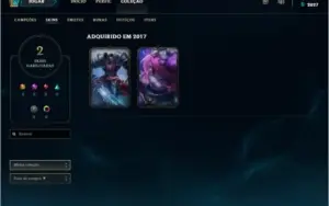 Conta smurf platina 5