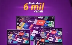 Multi tv, netflix, amazon prime, disney em um só