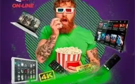 Multi tv, netflix, amazon prime, disney em um só