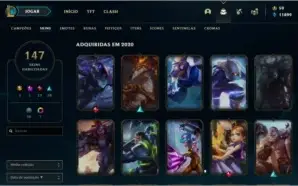 Conta league of legends