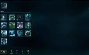 Conta TOP várias skins e campeões