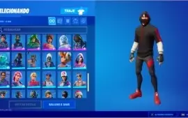 CONTA FORTNITE IKONIK E GLOW + 88 Skins (APENAS PC)
