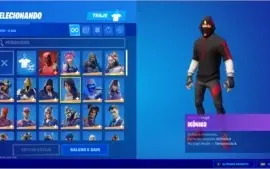 CONTA FORTNITE IKONIK E GLOW + 88 Skins (APENAS PC)
