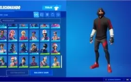 CONTA FORTNITE IKONIK E GLOW + 88 Skins (APENAS PC)