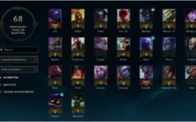 LEVEL 31 UNRANKED, +30 CHAMP, +9 SKINS (INCLUINDO VITORIOSA)