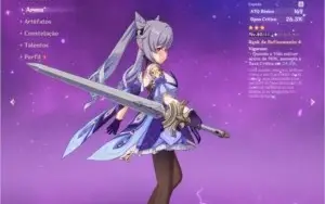DILUC + KEQING + XINGQIU - RA 17 + 1200 GEMS