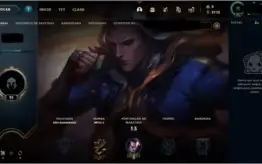 Conta LoL Unranked Lv25, 34 campeões, Skin legado do Viego