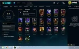 conta lol gold 3