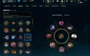 Ouro 3 com 30 champs e 2 Skins + 2 Espolios
