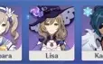 Conta AR57 - Ayato, Ayaka, Xiao, Zhongli, Venti, Diluc