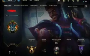 Conta Gold 3 Smurf com skins