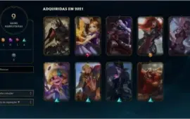 CONTA D4 10 SKINS + SKIN ULTIMATE
