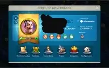 Conta top de rise of kingdoms
