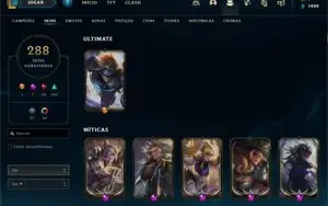 Conta Dima 1 - Vandal RGX/Phantom ZED/Faca Saqueador
