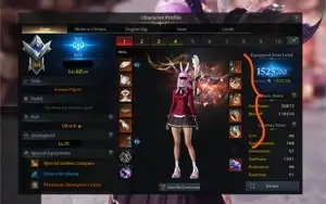 Bard 1525 - Top account end game