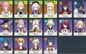 Conta AR 10 Yae Miku + Jean + Qiqi