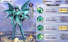 Saint Seiya - Conta P2W TOP - A17 Peixes