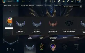 Prata 3 com 35 Champs e 14 Skins + 15 Espolios