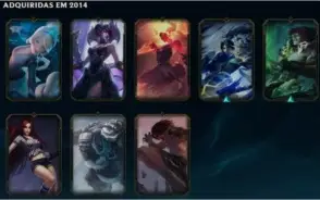 R$1.000 EM SKINS - ÍCONES DESDE A SEASON 2 / DIAMANTE