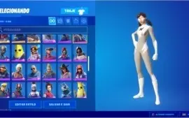 CONTA FORTNITE +DE 100 SKINS ( PASSE 3 COMPLETO E SKIN GLOW)