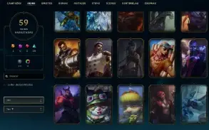 Conta de lol, full acesso com 59 skins