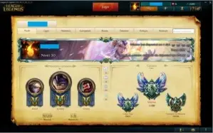 CONTA PLATINA S6 (UNRANKED S7) COM LUX ELEMENTALIST