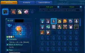 Conta Mid game LADMO Server Lucemon (em breve será Alphamon)