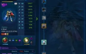 Conta Mid game LADMO Server Lucemon (em breve será Alphamon)