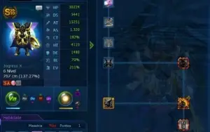 Conta Mid game LADMO Server Lucemon (em breve será Alphamon)