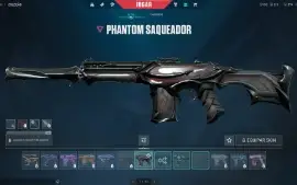 Conta Valorant, com karambit saqueador e todo o pacote