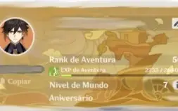 Conta Genshin Impact AR 48 EndGame muito forte