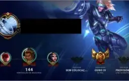 CONTA GOLD|54 Campeões 13skins+Pulsefire Ezreal