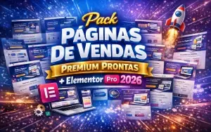 Paginas De Vendas Premium Prontas + Elementor Pro 2026