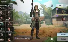 Conta COD Mobile com damasco, 345 CP Vários personagens