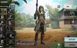 Conta COD Mobile com damasco, 345 CP Vários personagens