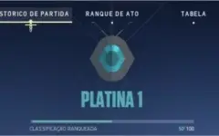 Vendo conta Valorant Platina 1