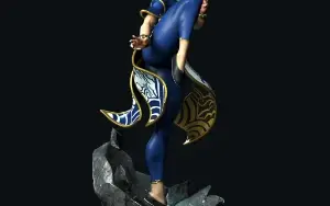 Lord Zochi - Chun Li Street Fighter stl 3d