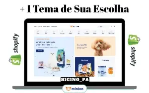 Tema Shopify Minion + Atualizações e Brindes
