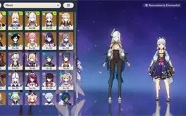AR 58 - 10 Personagens 5⭐ + 8 armas 5⭐