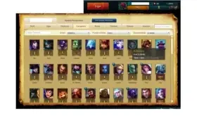 Conta lol 75 campeões/ 9 skins/ 3 páginas de runas