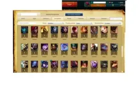 Conta lol 75 campeões/ 9 skins/ 3 páginas de runas