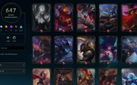 Conta Lol/Valorant - 647 Skins - +5000 Reais Gastos