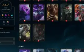 Conta Lol/Valorant - 647 Skins - +5000 Reais Gastos
