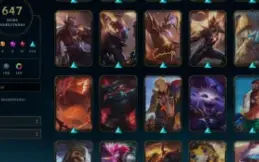 Conta Lol/Valorant - 647 Skins - +5000 Reais Gastos