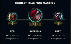 Conta Diamante 3 Main Katarina Sem Email Confirmado