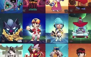 Conta brawl stars gemada full brawlers
