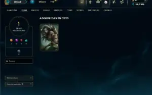 Ouro 3 com 21 Champs e 1 Skin ( SEM EMAIL CONFIRMADO )