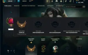 Ouro 3 com 21 Champs e 1 Skin ( SEM EMAIL CONFIRMADO )