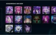 Conta barata BR de LOL - Já recarreguei na acc: +R$1.000,00