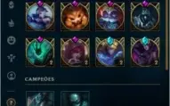Conta barata BR de LOL - Já recarreguei na acc: +R$1.000,00